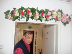 Cvetni aranžmani za vrata 15