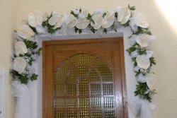 Cvetni aranžmani za vrata 2