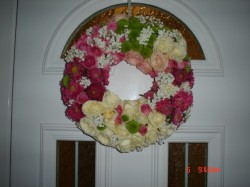 Cvetni aranžmani za vrata 11