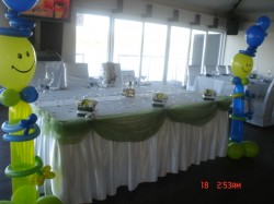 Dekoracija rođendana balonima 19