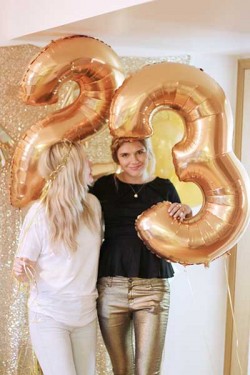 Dekoracija rođendana balonima 7