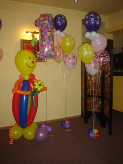 Dekoracija rođendana balonima 20