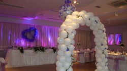 Dekoracija balonima za svadbe 1